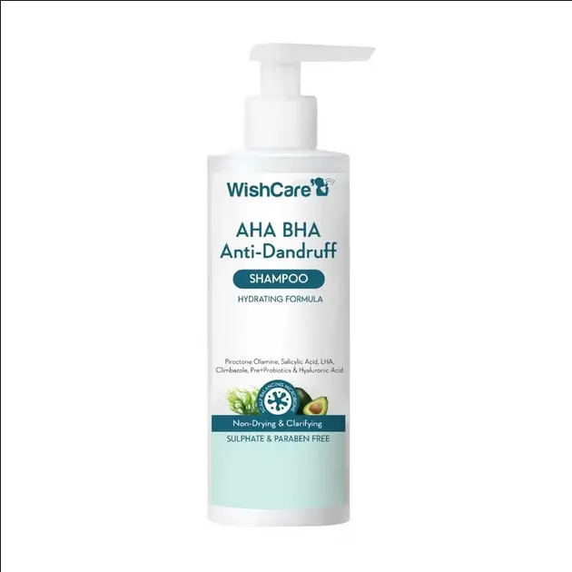WishCare AHA BHA Anti-Dandruff Shampoo 250 ml